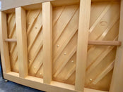 Perzina UP122 Upright Piano; Black Polished