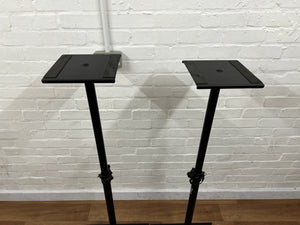 Second Hand Stagg SMOS-10 Studio Monitor Speaker Stands (Pair)