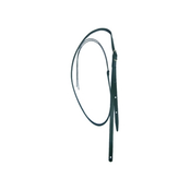 Klondyke Thin Leather Mandolin Strap Black