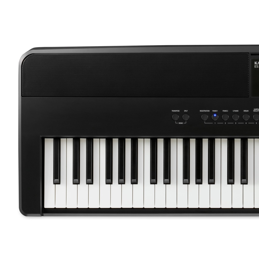 Kawai ES520 Digital Piano; Black With FREE Wooden Stand