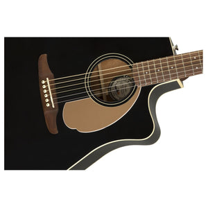 Fender California Series Redondo Player Jetty Black Acoustic 
