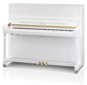Kawai K300 ATX4 Anytime Silent Upright Piano; Polished White