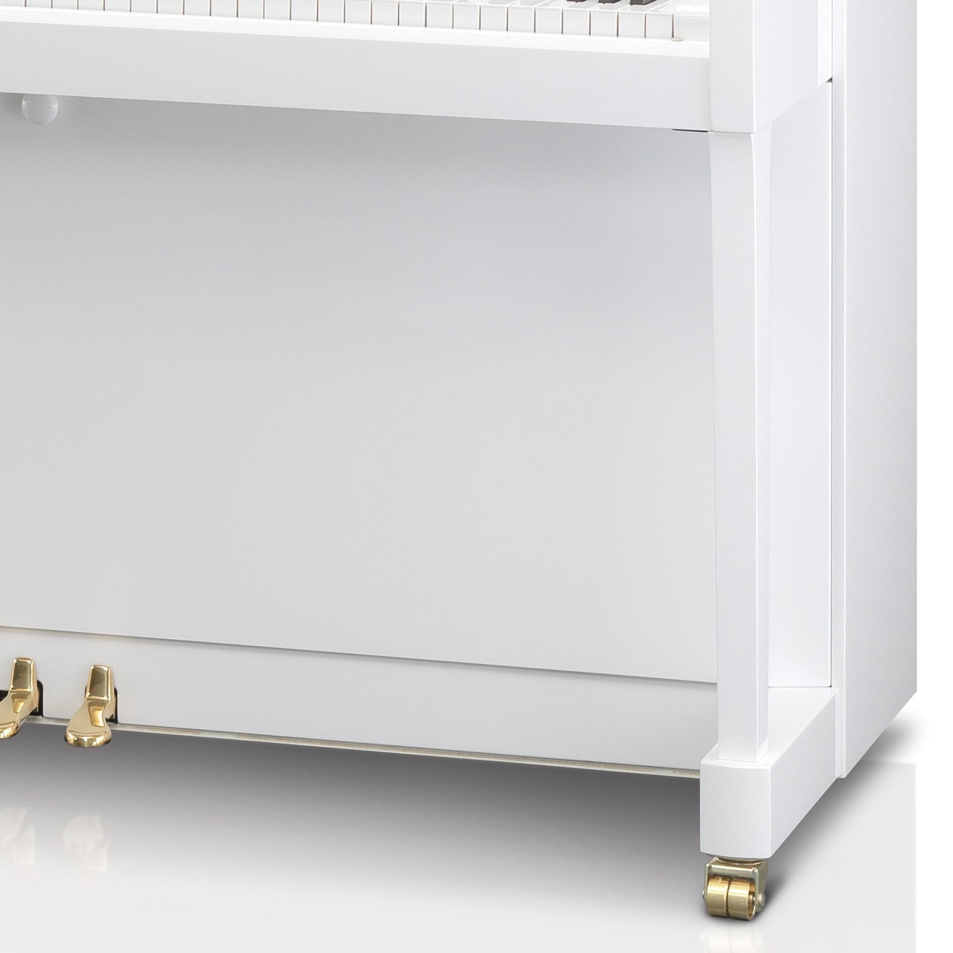 Kawai K300 ATX4 Anytime Silent Upright Piano; Polished White