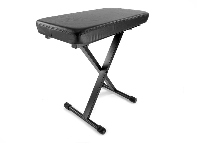 Deluxe Welded Double Braced Keyboard Stand & Bench Pack