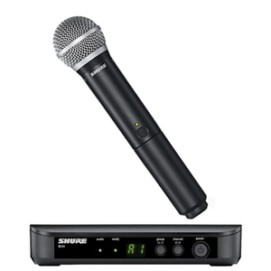Shure BLX24 and PG58 Wireless Microphone System