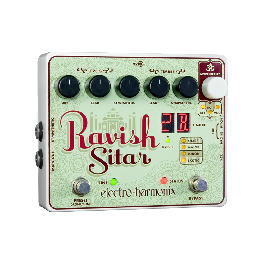 Electro Harmonix Ravish Sitar Guitar Effects Pedal