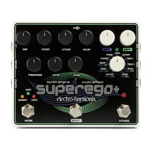 Electro Harmonix Superego+ Plus Synth Engine Effects Pedal