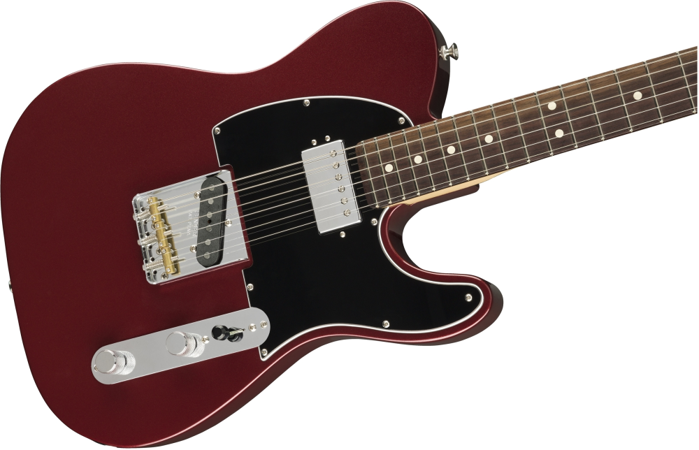 Fender American Performer Tele Hum RW Aubergine Guitar
