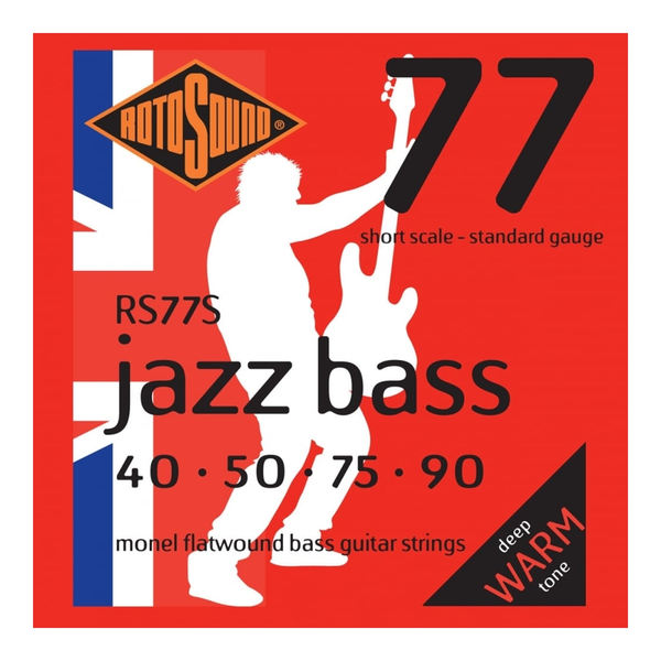 Rotosound RS77S Jazz Short Scale Bass String Set
