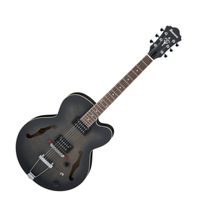 Ibanez Artcore AF55 TKF Trans Black Flat Guitar