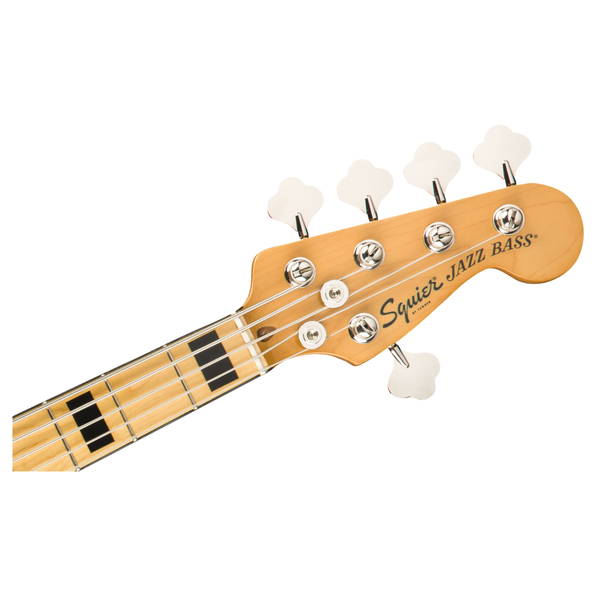 Squier Classic Vibe 70s Jazz Bass V Maple Black 5 String Bonners