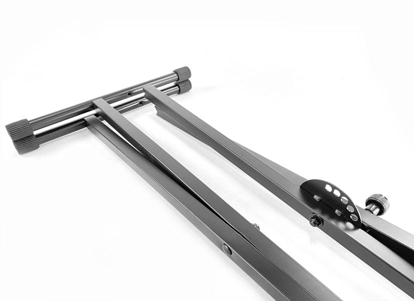 Self-Assembly Double Braced Keyboard Stand & Bench Value Pack
