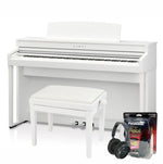 Kawai CA501 White Digital Piano Value Package