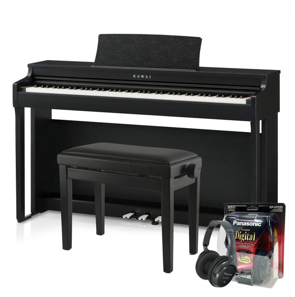 Kawai CN201 Digital Piano; Black Value Package