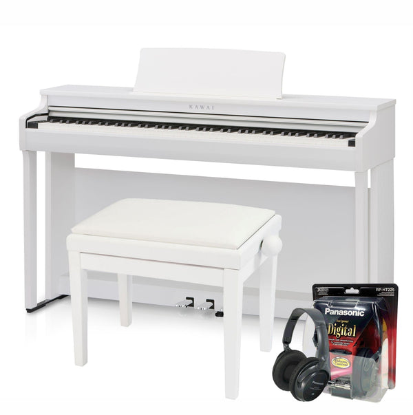 Kawai CN201 Digital Piano; White Value Package