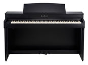 Kawai CN301 Digital Piano; Black with Piano Stool & Kawai SH9 Headphones