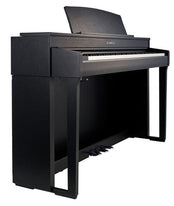 Kawai CN301 Digital Piano; Black with Piano Stool & Kawai SH9 Headphones