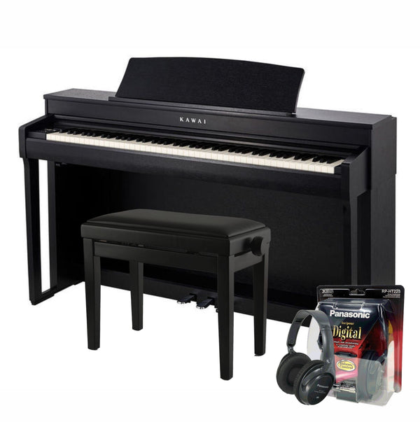 Kawai CN301 Digital Piano; Black Value Package