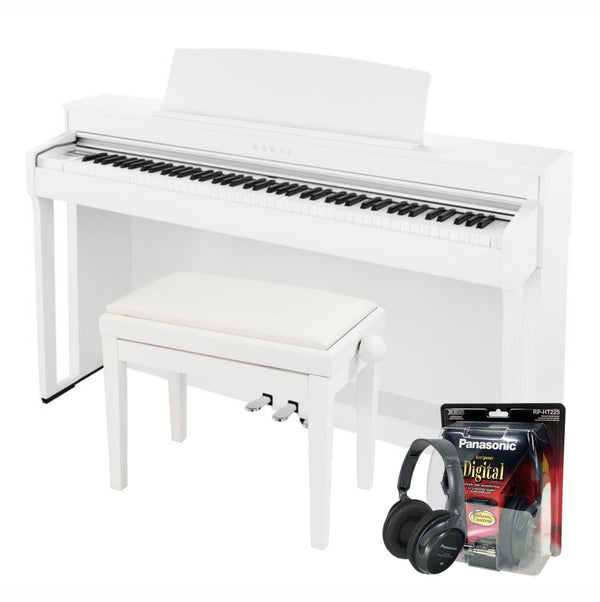 Kawai CN301 Digital Piano; White Value Package