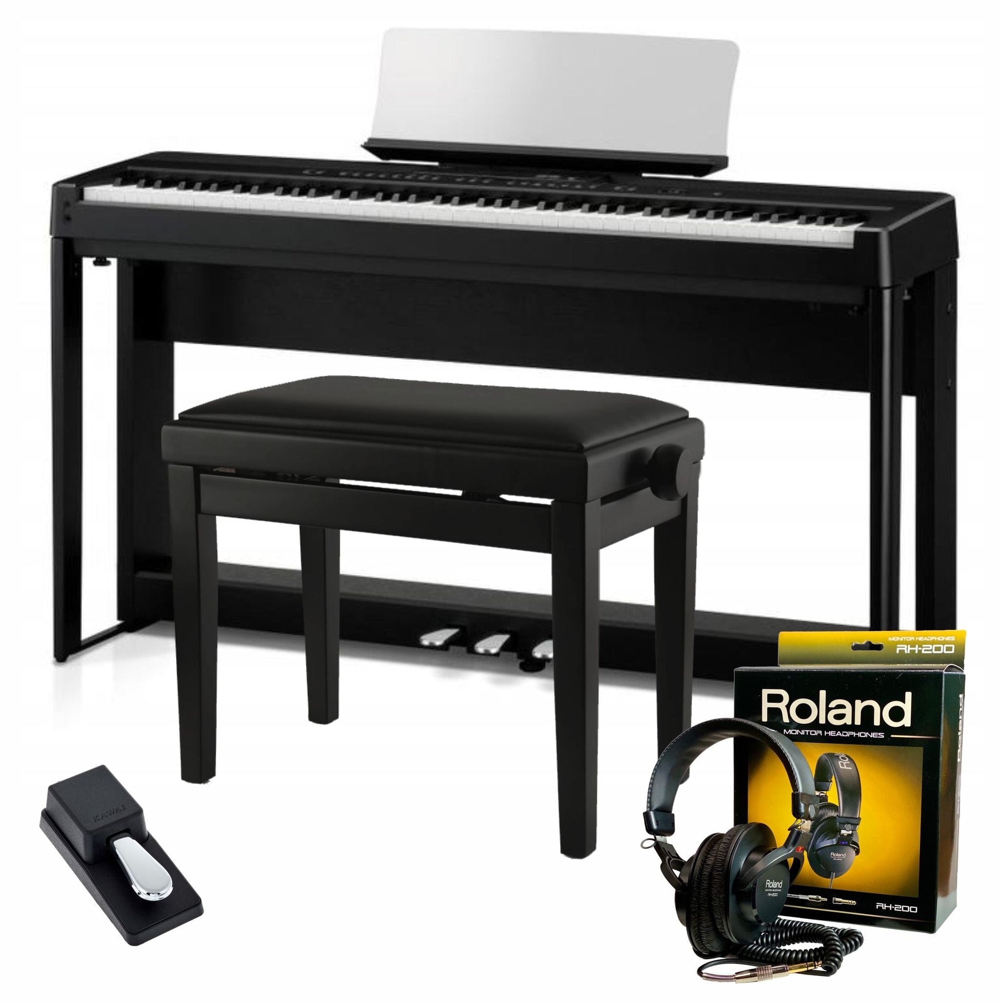Kawai ES520 Digital Piano; Black Premium Package