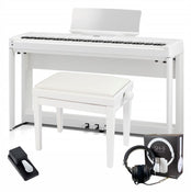 Kawai ES520 Digital Piano; White Elite Package