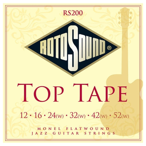 Rotosound RS200 Top Tape Flatwound Guitar Strings Bonners Music