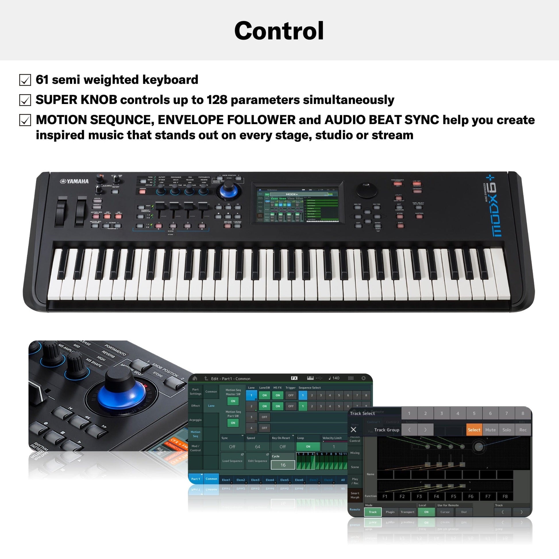 Yamaha MODX6+ Synthesizer Keyboard
