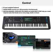 Yamaha MODX6+ Synthesizer Keyboard