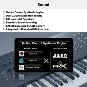 Yamaha MODX8+ Synthesizer Keyboard