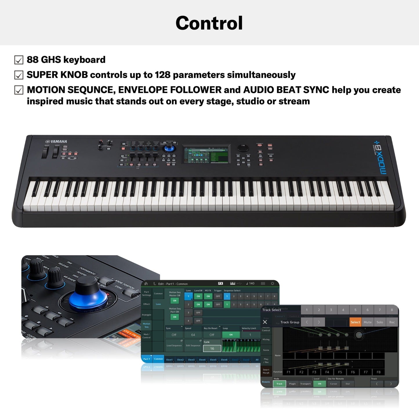 Yamaha MODX8+ Synthesizer Keyboard
