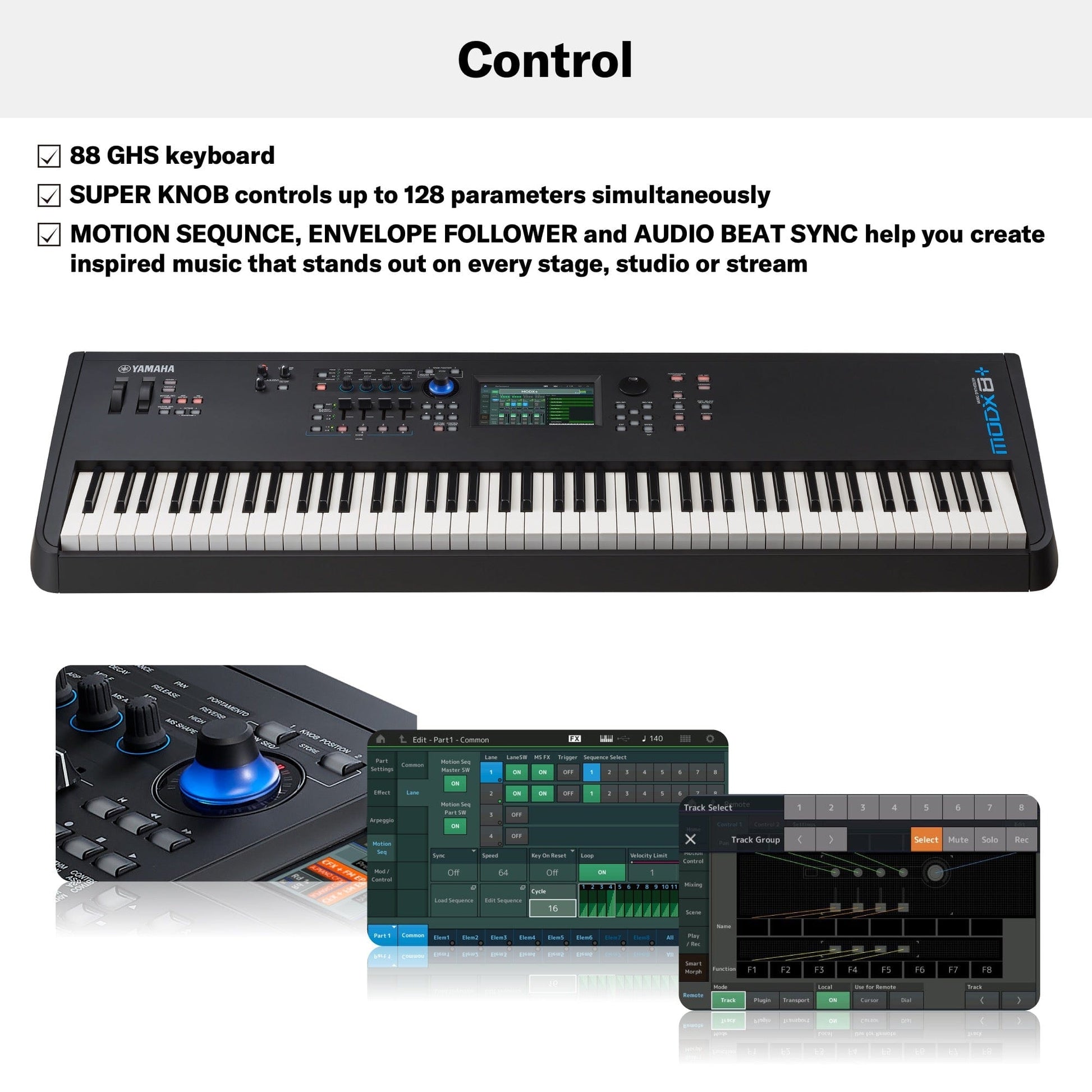 Yamaha MODX8+ Synthesizer Keyboard