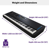 Yamaha MODX8+ Synthesizer Keyboard