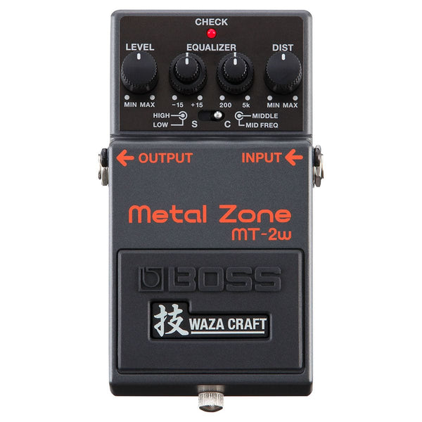 Boss MT-2w Metal Zone Waza Guitar Effects Pedal