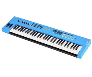 Yamaha MX61 V2 Music Synthesizer; Blue