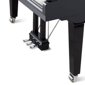 Feurich 162 Dynamic I Grand Piano; Polished Black With Chrome Fittings