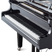 Feurich 162 Dynamic I Grand Piano; Polished Black With Chrome Fittings