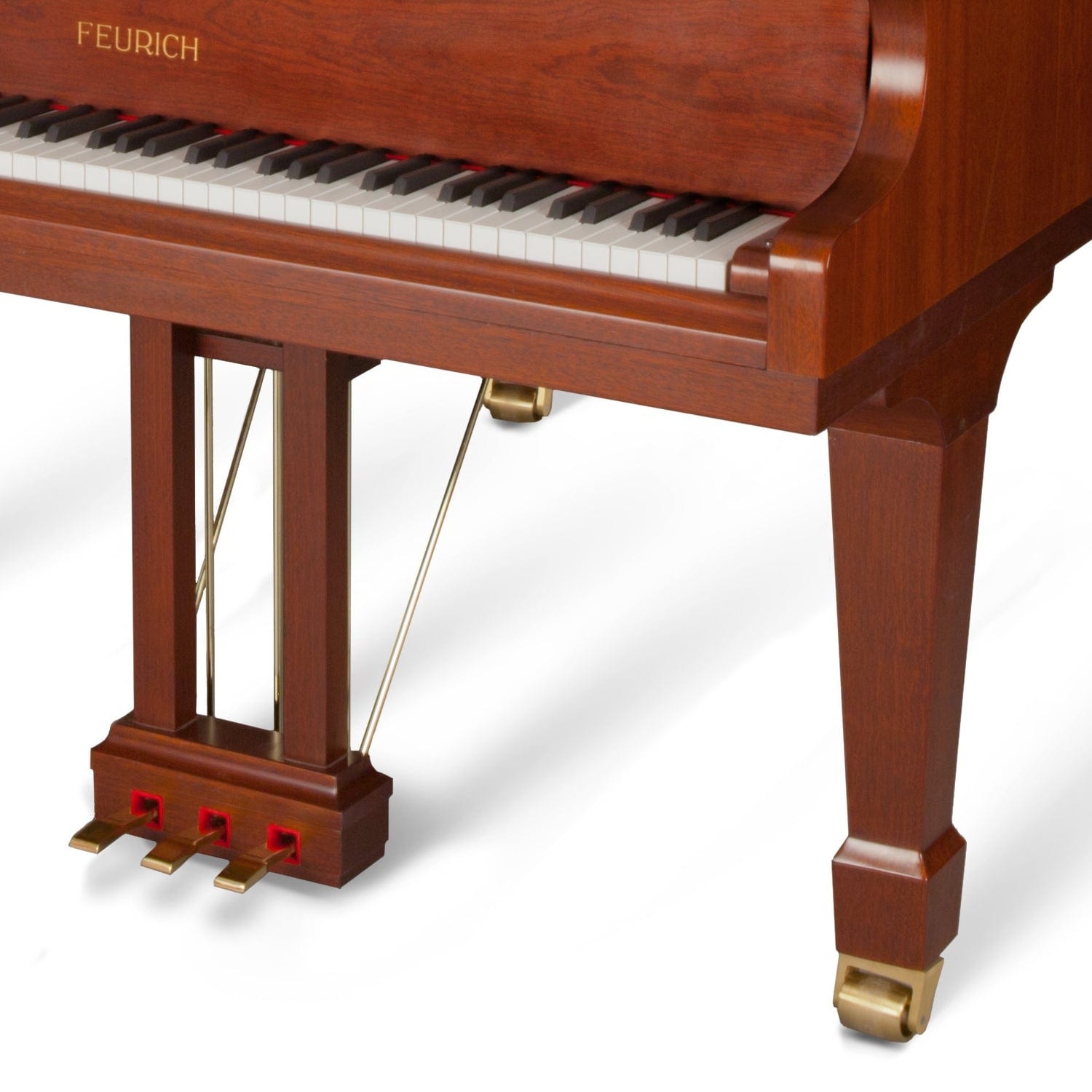 Feurich 162 Dynamic I Grand Piano; Polished Walnut