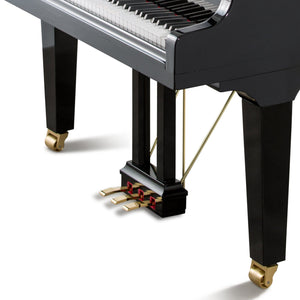 Feurich 179 Dynamic II Grand Piano; Polished Black