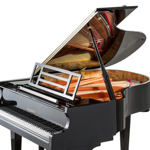 Feurich 179 Dynamic II Grand Piano; Polished Black