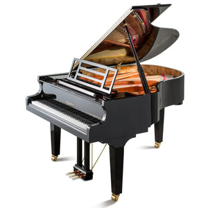 Feurich 179 Dynamic II Grand Piano; Polished Black