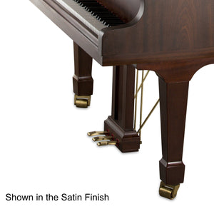 Feurich 179 Dynamic II Grand Piano; Polished Walnut