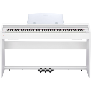 Casio PX770 Privia Digital Piano; White with £40 Cashback Offer