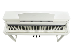 Yamaha Clavinova CSP150 Digital Piano; White with FREE iPad Offer