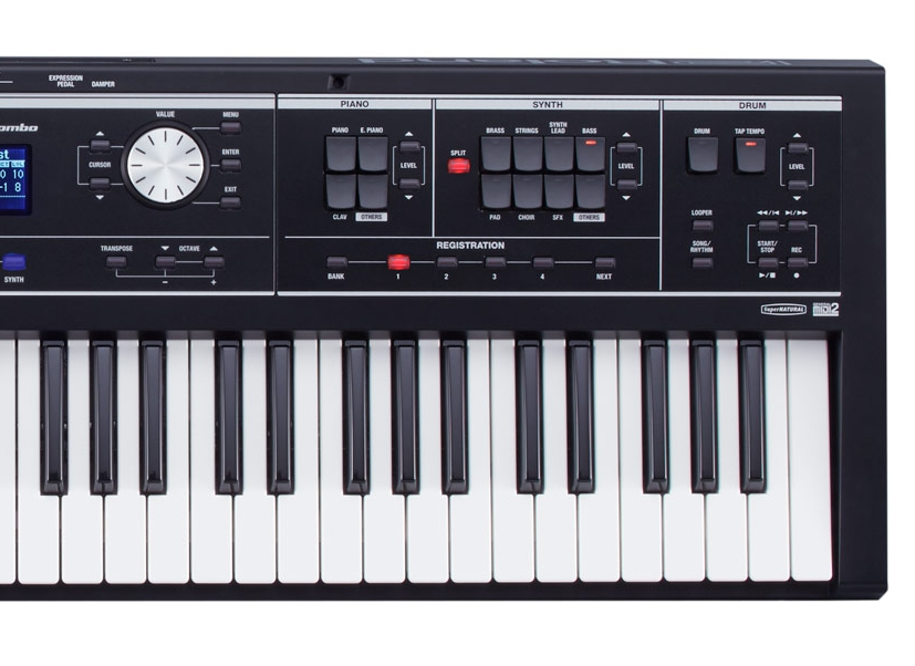 Roland VR09B 61 Note Black V-Combo Keyboard