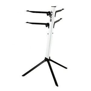 STAY Keyboard Stand SLIM 1100/02 Two Tier With Carry Bag; White