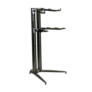 STAY Keyboard Stand PIANO 1200/02 Two Tier Heavy Duty With Carry Bag; Black