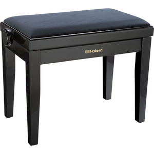 Roland RPB-200PE Piano Bench; Polished Ebony Vinyl Seat