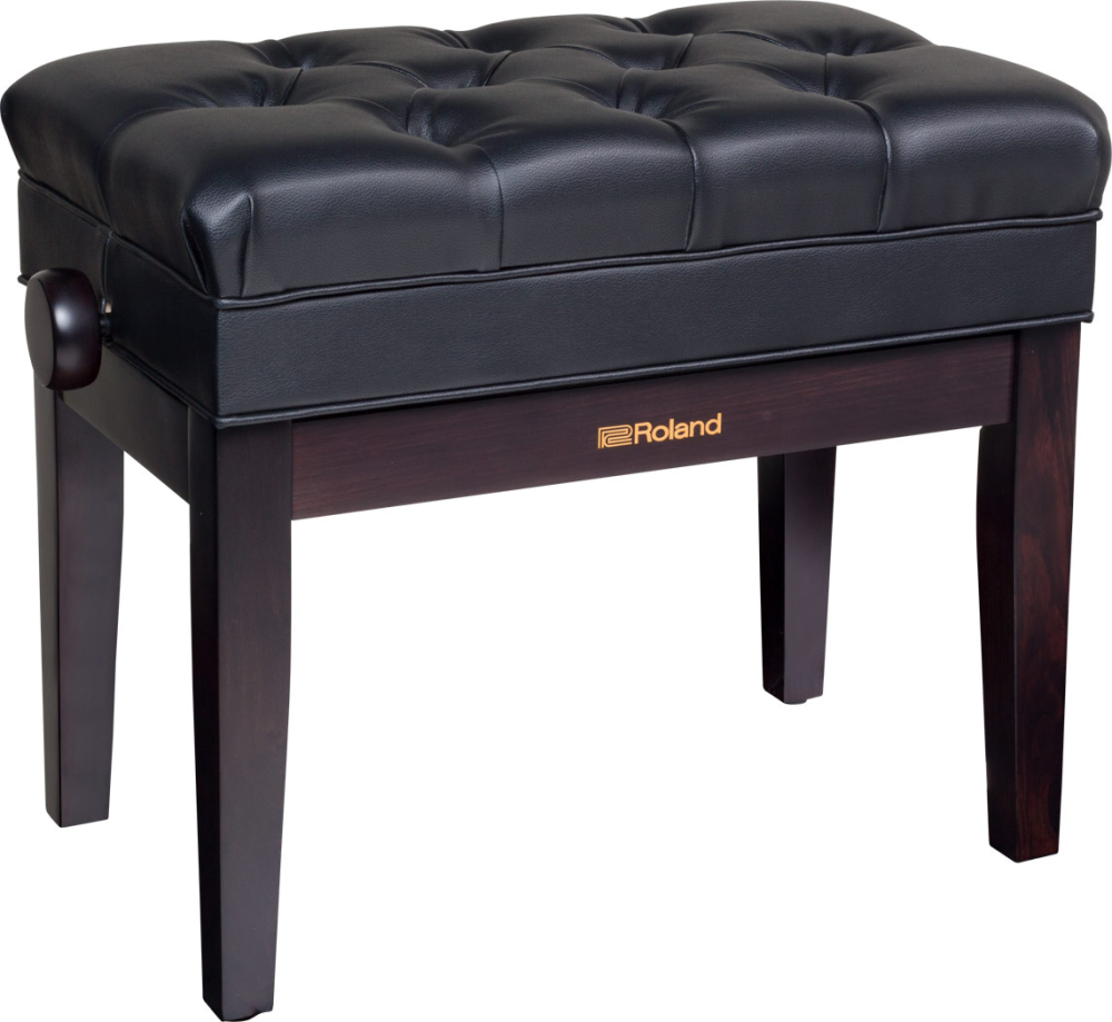 Roland RPB-500RW Piano Bench; Rosewood Vinyl Seat