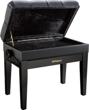 Roland RPB-500RW Piano Bench; Rosewood Vinyl Seat