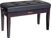 Roland RPB-D300RW Duet Piano Bench; Rosewood Vinyl Seat